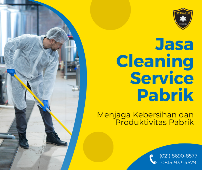Jasa Cleaning Service Pabrik