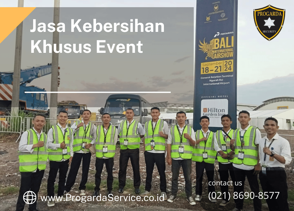 Jasa Kebersihan Khusus Event