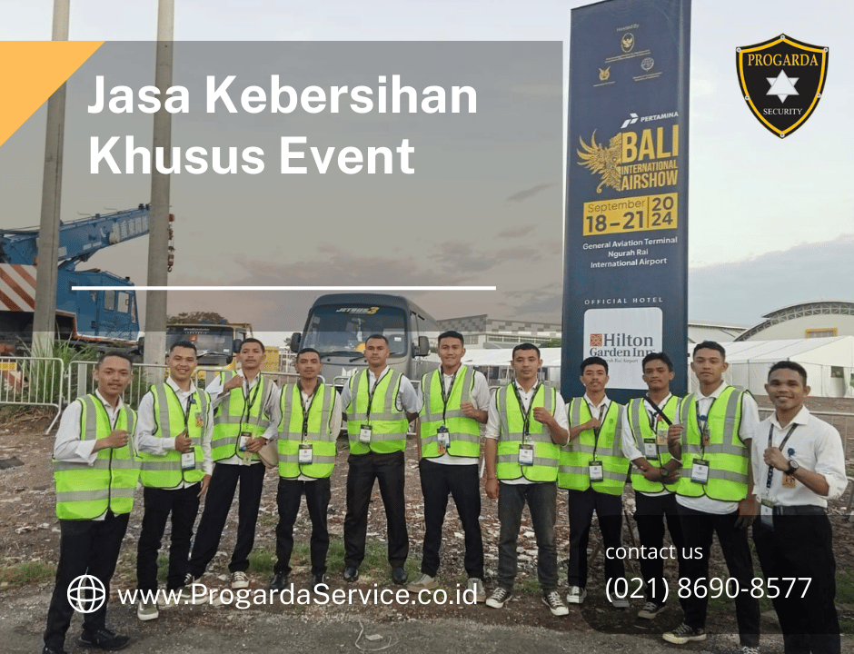 Jasa Kebersihan Khusus Event