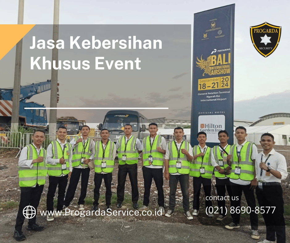 Jasa Kebersihan Khusus Event