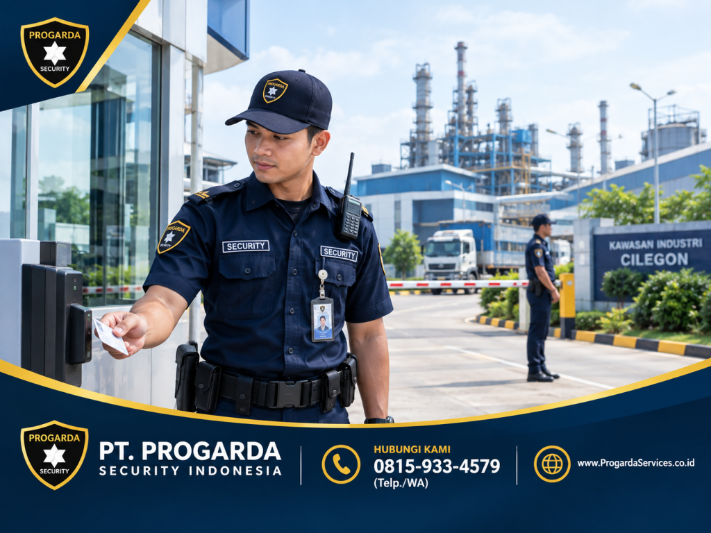 Perusahaan jasa security Cilegon dari PT. PROGARDA SECURITY INDONESIA untuk pengamanan kawasan industri, pabrik, gudang, dan area bisnis.